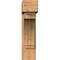 Ekena Millwork Imperial Block Smooth Bracket w/ Offset Brace, Western Red Cedar, 7 1/2"W x 26"D x 30"H BKT0806X26X30IMP05SWR - alternate 2